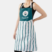 カスタムクストライプのラスカケベーカリー エプロン (インサイチュ)