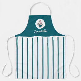 カスタムクストライプのラスカケベーカリー エプロン