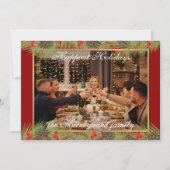 カスタムクラシックモダンシックハッピエスト シーズンカード (正面)