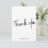 カスタムクラシック手絵を描ありがとう サンキューカード (スタンド正面)