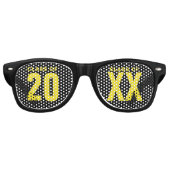 カスタムクラスの卒業おもしろいレトロ  レトロサングラス (正面)