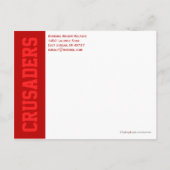 カスタムクラスの救懇親会 – 最新のお知らせ 案内ポストカード (裏面)