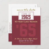 カスタムクラスの救懇親会 – 最新のお知らせ 案内ポストカード (正面/裏面)