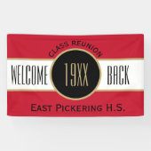 カスタムクラス懇親会ウェルカムバックバナー 横断幕 (横)