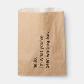 カスタムクラフトミニマリスト封筒 フェイバーバッグ (正面)