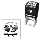 カスタムクラブネームテニスチーム セルフインキングスタンプ (インサイチュ)