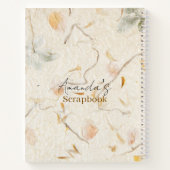 カスタムクリエイティブスクラップブッククラフト紙ハート ノートブック (裏面)