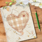 カスタムクリエイティブスクラップブッククラフト紙ハート ノートブック