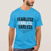 カスタムクリスチャンFEARLESS Tシャツ (正面)
