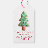 カスタムクリスマスのために自家製 ギフトタグ