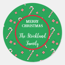 カスタムクリスマスのシール