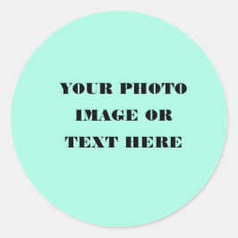 カスタムクリスマスのステッカー – ラウンドホリデイ ラウンドシール