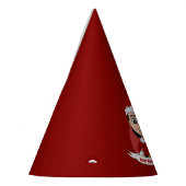 カスタムクリスマスの女の子のパーティー帽子 パーティーハット (左)