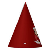 カスタムクリスマスの女の子のパーティー帽子 パーティーハット (左)