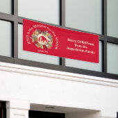 カスタムクリスマスの旗はイエス 横断幕 (ビルの外側)