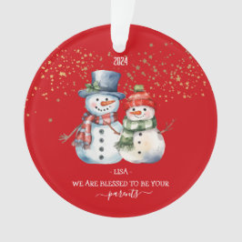 カスタムクリスマスの飾り子供へ贈り子 オーナメント