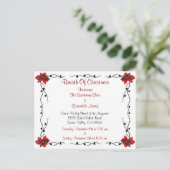 カスタムクリスマスイベントはがき シーズンポストカード (スタンド正面)