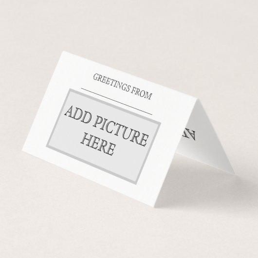 カスタムクリスマスカード（横） (正面)