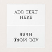 カスタムクリスマスカード（横） (内部フラット)