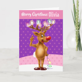 カスタムクリスマスカード「聖降誕祭お目出とう」 カード