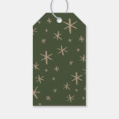 カスタムクリスマスグリーティングギフトラベル ギフトタグ (裏面)