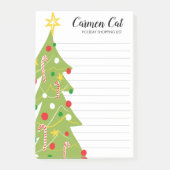 カスタムクリスマスショッピング一覧 ポストイット (正面)