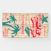 カスタムクリスマスシーズN'グリーティングクルーズドア 横断幕 (横)