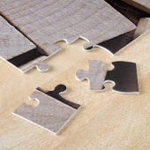 カスタムクリスマスジグソーパズルホリディフォトギフト ジグソーパズル (側面)