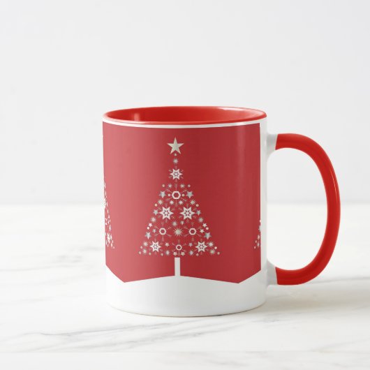 カスタムクリスマスツリー マグカップ (右)