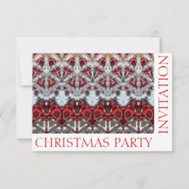 カスタムクリスマスパーティの招待状テンプレートカード 招待状