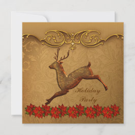 カスタムクリスマスパーティの招待状 招待状