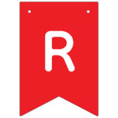 カスタムクリスマスパーティーバナーパーソナライズされた- Decor バンティングフラッグ (第3の旗)