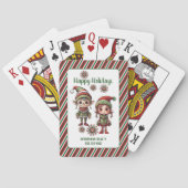 カスタムクリスマスビジネスイベントゲーム トランプ (裏面)