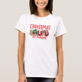 カスタムクリスマスファミリーTシャツ Tシャツ (正面)