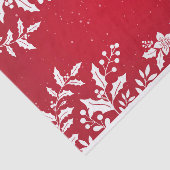 カスタムクリスマスホリーティッシュペーパー 薄葉紙 (詳細)
