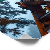 カスタムクリスマスライトインストール会社 ポスター (角)