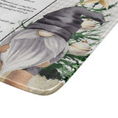 カスタムクリスマスレシピキープサケ水カラー格言 カッティングボード (角)