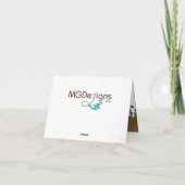 カスタムクリスマス募金カード シーズンカード (裏面)