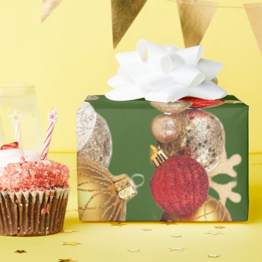 カスタムクリスマス包装紙 ラッピングペーパー (誕生日パーティー)