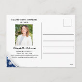 カスタムクリスマス実在エステート農業 シーズンポストカード (裏面)