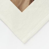 カスタムクリスマス家族フォトコラージュことわざ フリースブランケット (角)