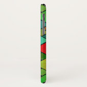 カスタムクリスマス市松模様にパターン電話ケース Case-Mate iPhoneケース (裏面/左)