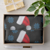 カスタムクリスマス帽 | ホリパーソナライズされたデーサンタ 薄葉紙 (ギフト)