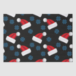 カスタムクリスマス帽 | ホリパーソナライズされたデーサンタ 薄葉紙