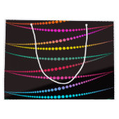 カスタムクリスマス抱き枕 ラージペーパーバッグ (裏面)