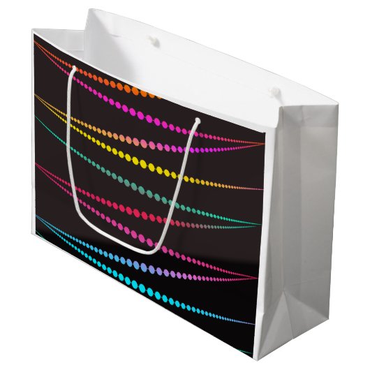 カスタムクリスマス抱き枕 ラージペーパーバッグ (正面アングル)