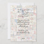 カスタムクリスマス挨拶パターン シーズンカード (裏面)