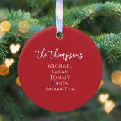 カスタムクリスマス曼荼羅パーソナライズされた セラミックオーナメント