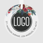 カスタムクリスマス飾り オーナメント (裏面)