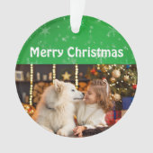 カスタムクリスマス飾り オーナメント (正面)